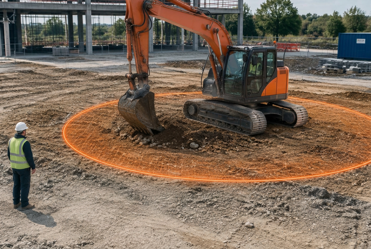 Construction Guard: Danger and exclusion zones