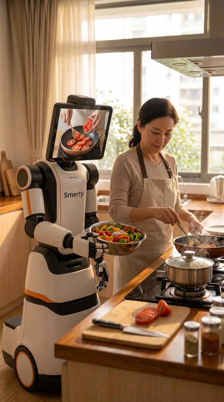 Concept: Smerty at 18:00, An extra pair of hands in the kitchen