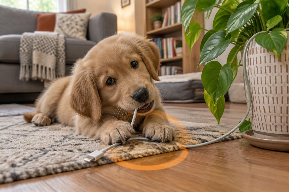 Pets Guard: Cables and plants