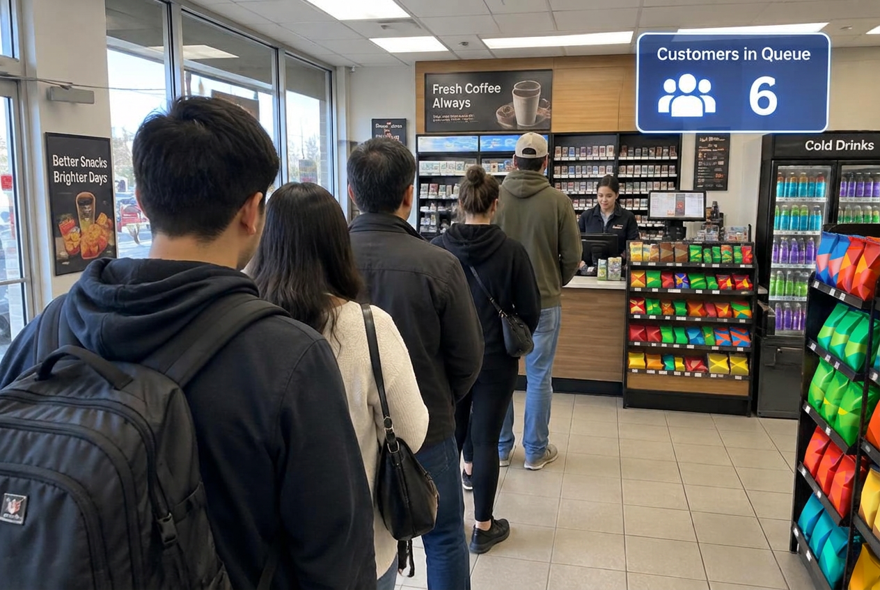 Retail Guard: Queue and crowding